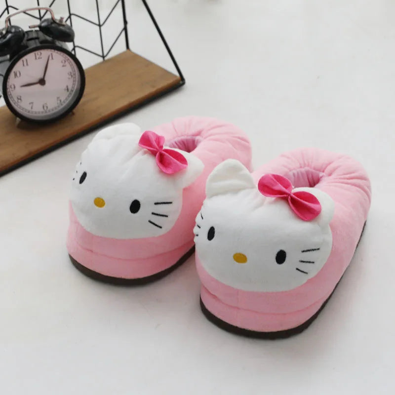 Chaussons peluche