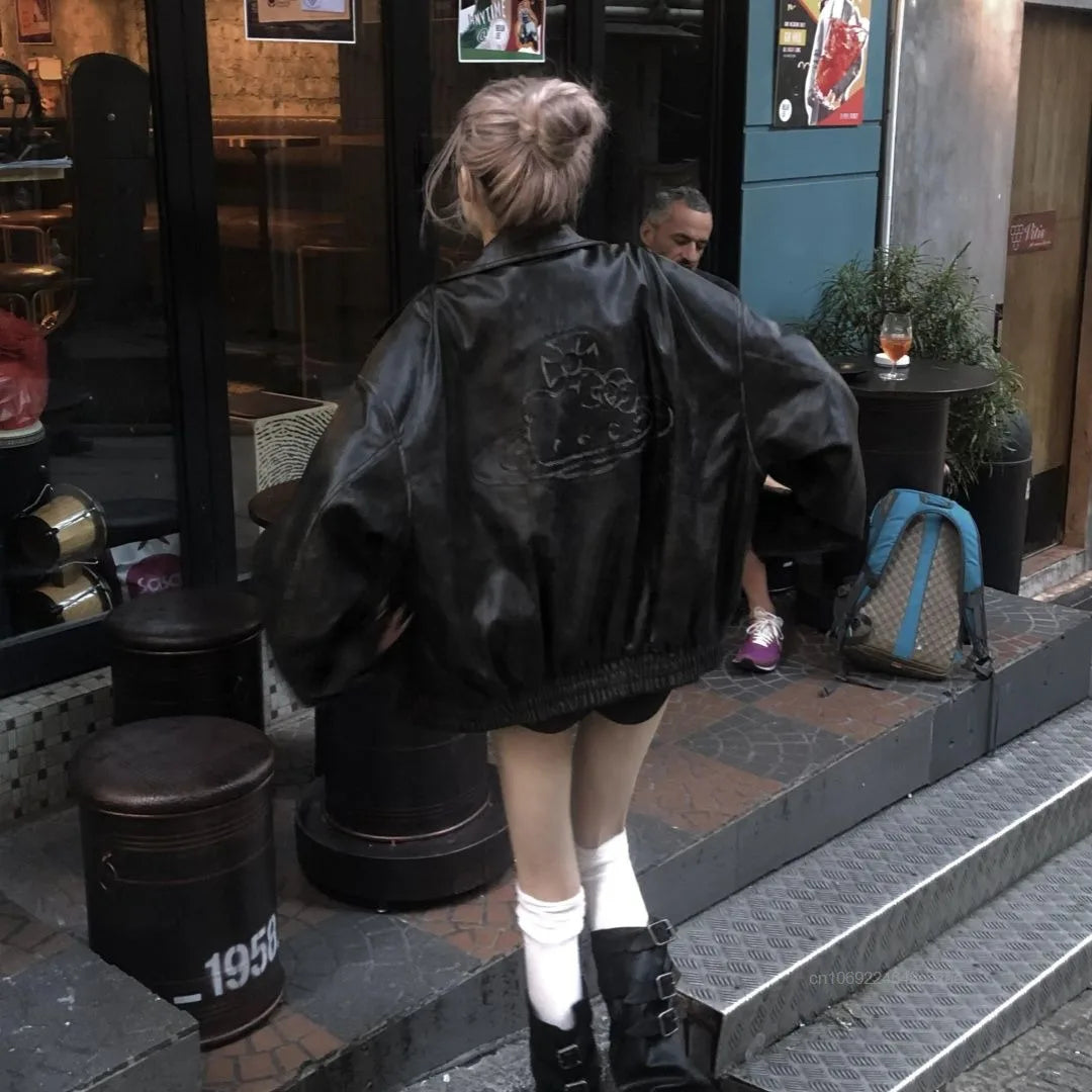 Veste en cuir