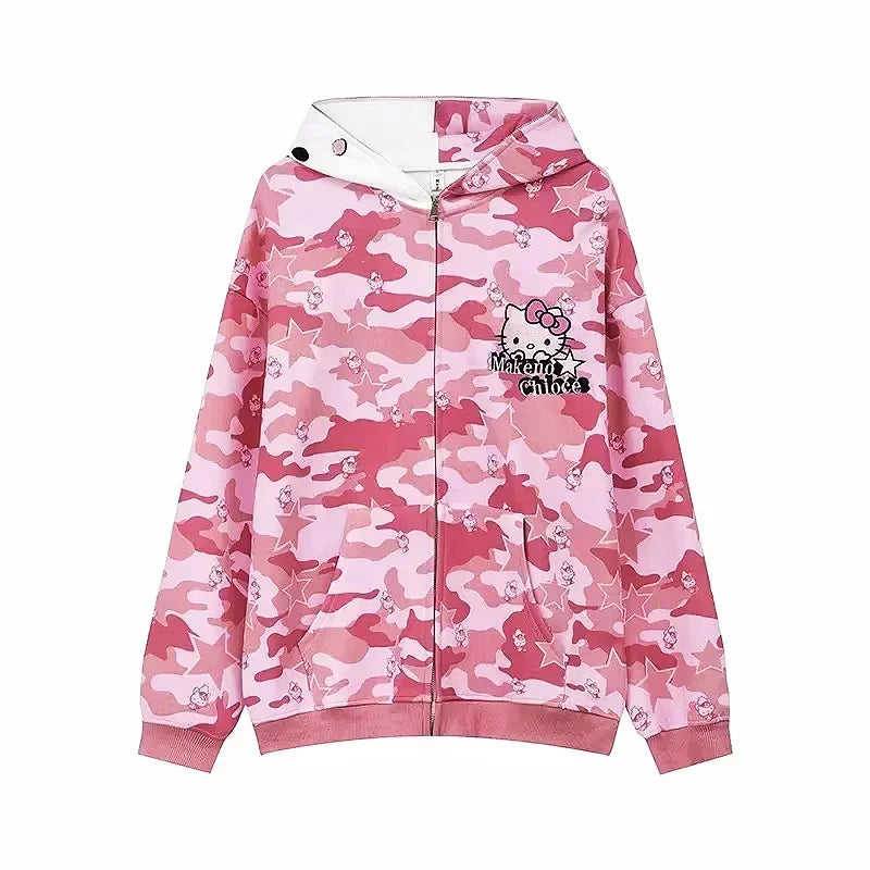 Veste à zip Y2K
