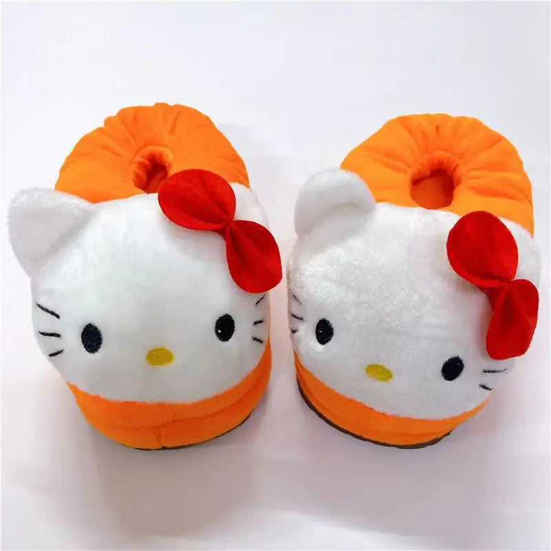 Chaussons peluche