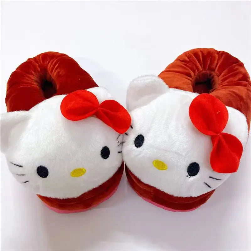 Chaussons peluche
