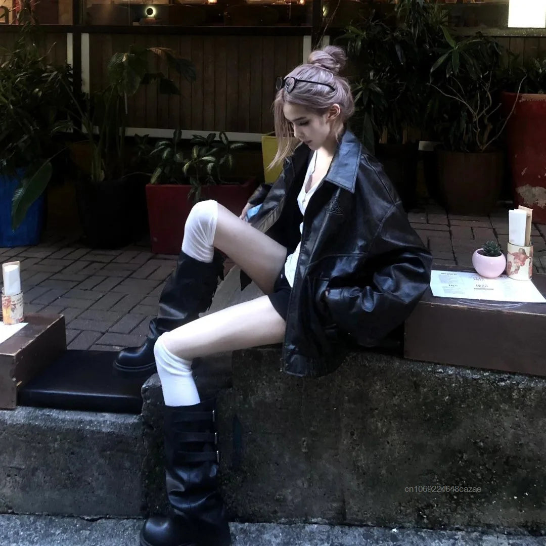 Veste en cuir