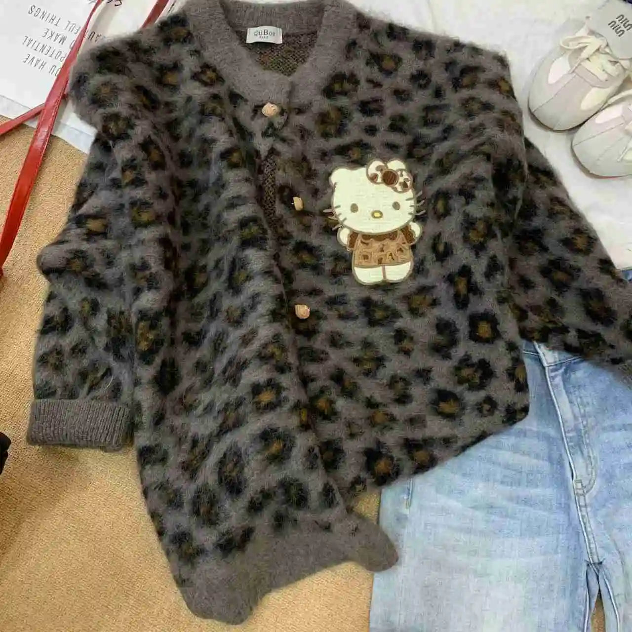 Gilet léopard