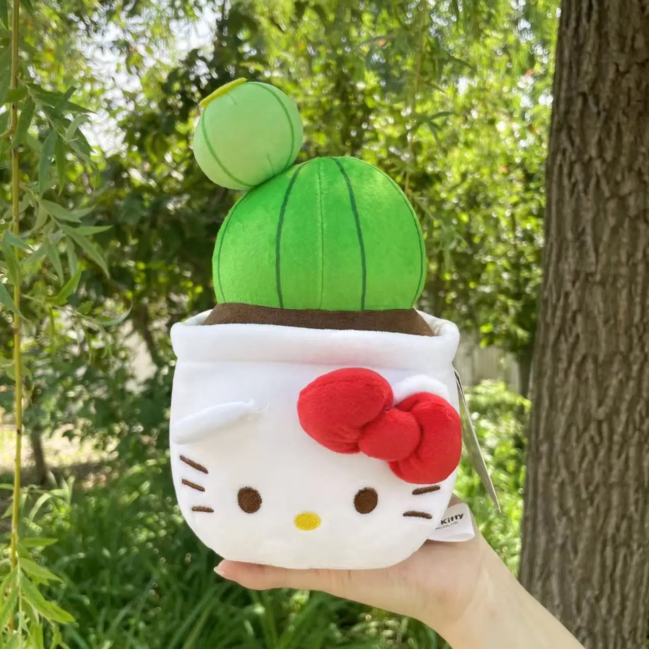 Peluche fleur Hello Kitty
