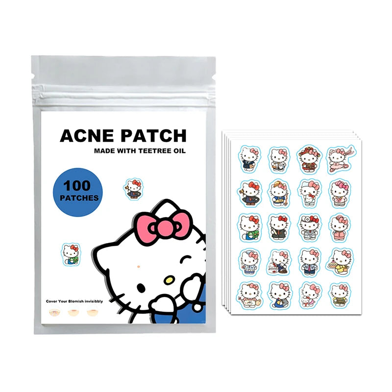Patch Anti-Acné Hello Kitty 100PCS
