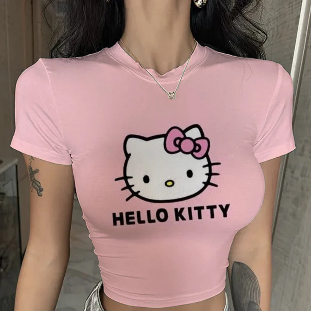 Hello Kitty Crop Top