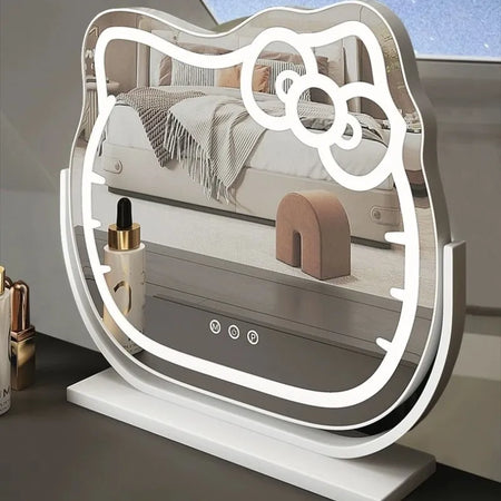 Miroir de coiffeuse avec LED