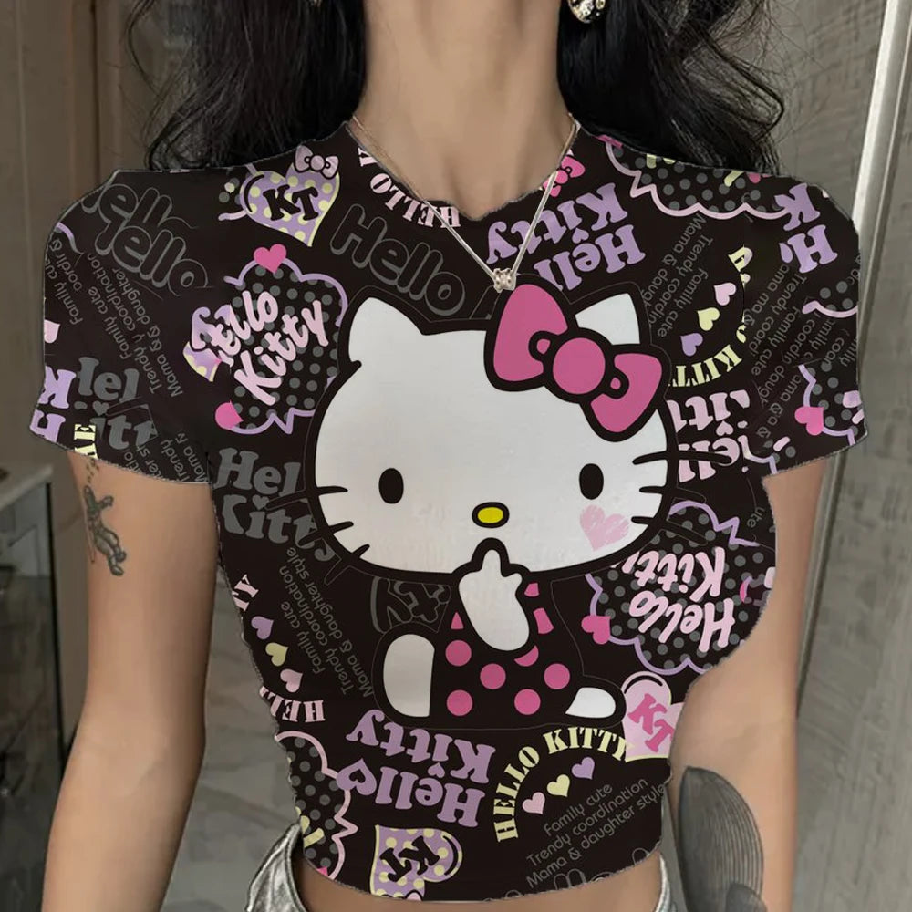 Hello Kitty Crop Top