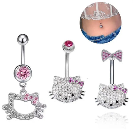 Percing au nombril