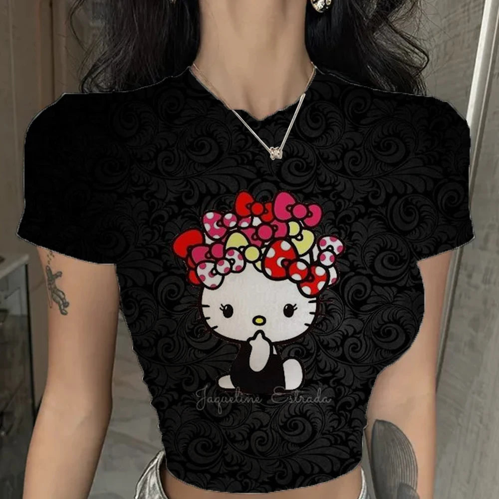 Hello Kitty Crop Top