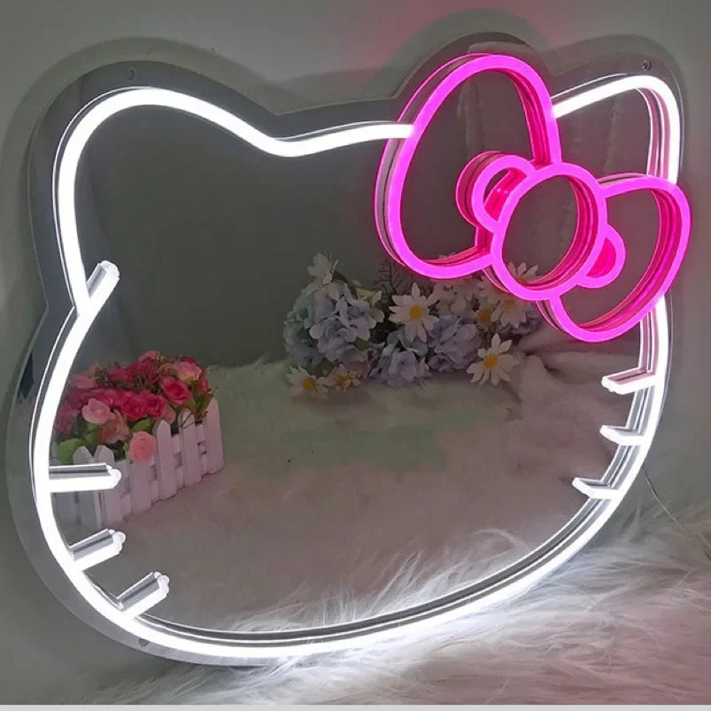 Hello kitty Neon Miroir