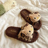 Chaussons léopard