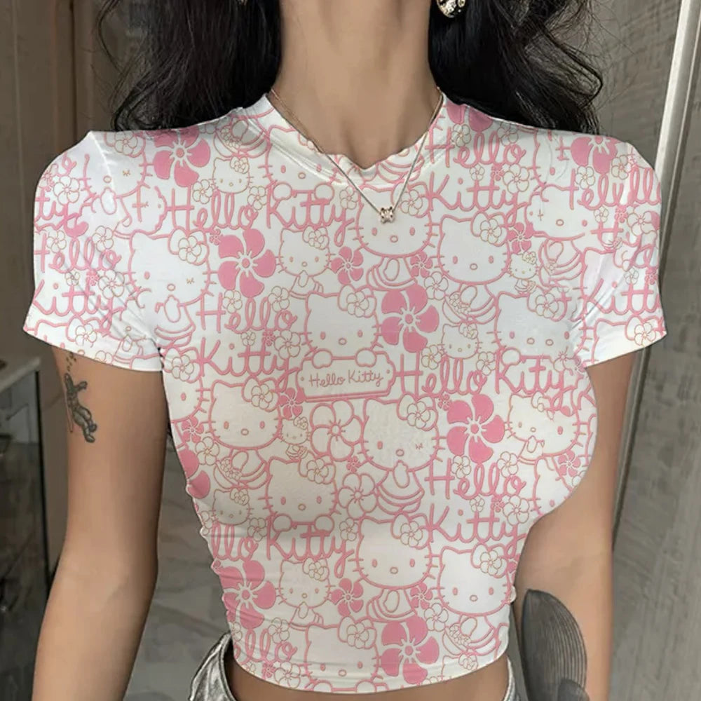 Hello Kitty Crop Top