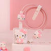 Protecteur de cable apple Hello Kitty