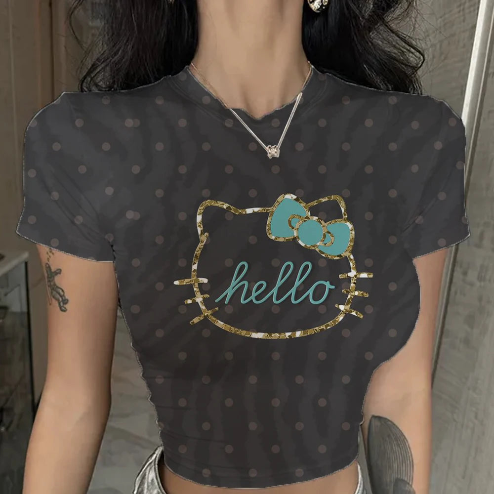 Hello Kitty Crop Top
