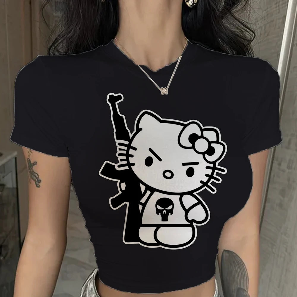 Hello Kitty Crop Top